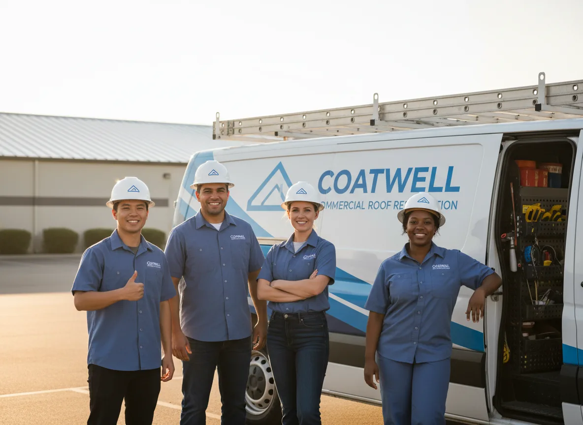 Commercial roof coating company in Sabula, IA